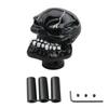Shift Knob Funny Skull Skull Skull Mt Truck Light Tiger Extension Shift Lever 5 Speed 6 Speed (Black)
