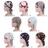 Womens Chemo Hat Turban Head Scarves Pre-Tied Floral Printed Headwear Beanie New