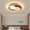 Walnut Ultra-Thin Full Spectrum Ceiling Light for Study Room, Living Room, or Bedroom