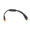 Waterproof Y Splitter 1T2 Cable with 3 Pin Connector for BAFANG BBS01/BBS02/BBSHD Shift Sensor Brake