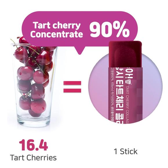 Chamndle_htfarm Hwangto Farm Tangy Collagen Montmorency Tart Cherry Jelly Stick (3 Options)