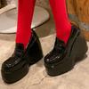 Chunky Platform Wedge Pumps For Women  New Spring Summer Goth Punk Lolita Mary Janes Women Shoes Party Comfy Ladie Loafers