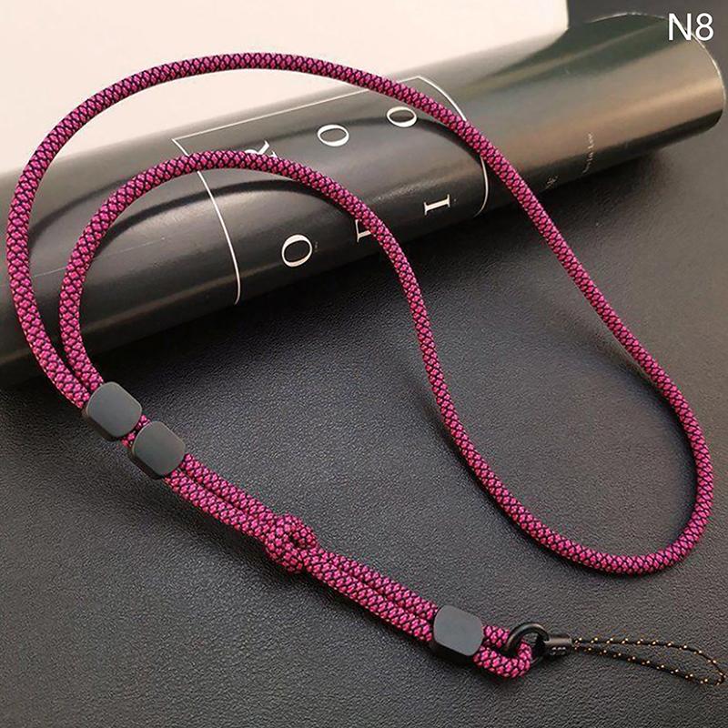 Long Neck Hanging Chain Hand-Woven Mobile Phone Lanyard Strong And Length Adjustable Dual-Use Lanyard Phone Anti-Lost Pendant