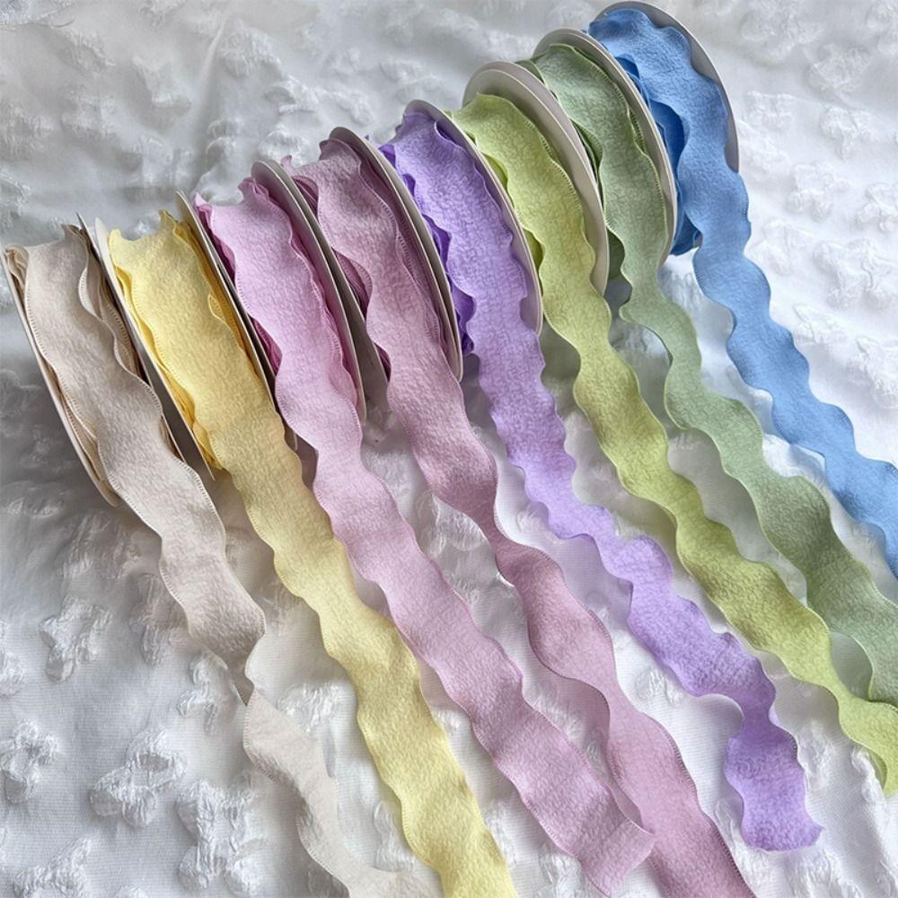 10 Yards Fishtail Yarn Ribbons 2.5cm DIY Decor New Gifts Packaging Material