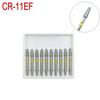 10 Pcs/set Dental Diamond FG High Speed Burs forTeeth Polishing 1.6mm Dentist Teeth Whitening Tool CR-11EF