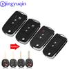 Jingyuqin 2/3/4 For Toyota Prius RAV4 Camry Camry Remote Control Modified Folding Key Shell Cover
