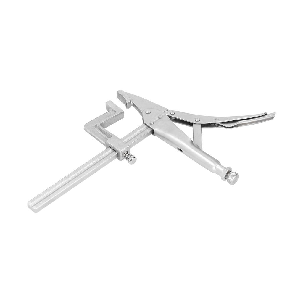 Clamp Vise Chrome Vanadium Steel Pointed Heavy Duty Adjustable Sliding Rod Pliers for Woodworking