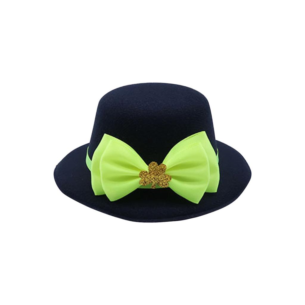Saint Patrick's Day Costume Props, Hair Accessories, Irish Hat Hair Clip Headwear