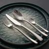 304 Stainless Steel Tableware Western Tableware Steak Knife and Fork Restaurant Household Tableware Knife, Fork and Spoon Set
