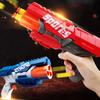 Kids Eva Soft Bullets Guns Toy Air Powered Safety Soft Bullet Guns Darts Airsoft Hollow Hole Head Foam Dart Indoor Shooting Game