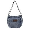 Denim Bag Retro Simple Harbour Style Canvas Shoulder Bag Casual Student Crossbody Bag