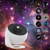 1PC Night Light Galaxy Projector Starry Sky Projector 360° Rotate Planetarium Lamp For Kids Bedroom Valentines Day Gift Wedding Deco