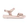 Taupe Metallic Summer Sandals 36/41 Woman