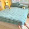 Cotton Class A Soybean Padded Cotton Embroidered Sheet Cover Three-Piece Protective Cover All-Inclusive Dust Cover