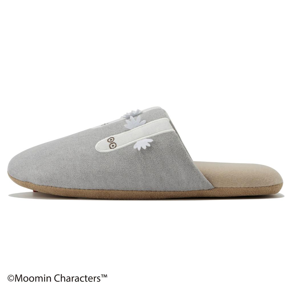 Moomin Sizes Slippers, Gray, 22-24cm