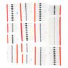 200Pcs Diode Assorted Kit 14 Kinds Electronic Components Package Silver Alloy Industrial Supply