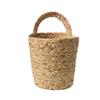 Seagrass Storage Basket Wall Hanging Basket Storage Rack Garden Plant Basket Pushgrass Hanging