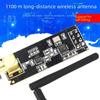 Global Easy 1100m Long-Distance Wireless Module NRF24L01+PA+LNA with Antenna