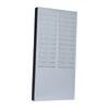 Bisofice Time Card Rack Wall Mount Holder 24 Pocket Slot for Attendance Recorder Punch Time Office