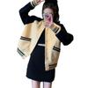 Retro Baseball Coat Women's Autumn/Winter Fashion Loose Versatile Jacket Top Fashion