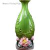 1PCS Ceramic Lotus Vase for Buddha Home Living Room Buddha Hall Decoration Handicrafts Feng Shui Ornaments