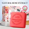 1-Pack Natural Rose Oil Soap - Natural Plant-Based, Deep Cleansing & Moisturizing, Fragrance-Free, Travel Soap Bars, Floral Soap Design, Glycerin Soap