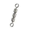 10PCS Triple Bearing Rolling 3 Roller Swivels High Speed Fishing Barrel Swivels   Carp Fishing