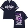 Limited K-pop Demon Hunters 2025 Film Graphic T Shirt Men's Women Aesthetic Fashion Retro Cotton Short Sleeve T-shirt Streetwear