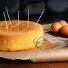 6 шт. палочки для теста из нержавеющей стали, практичные иглы для теста на торт, многоразовые иглы для тестирования тортов, инструменты для выпечки