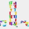 Kids Penguin Tower Collapse Balance Game Toy Party Family Funny Board Game Toys Crazy Penguin Crash Tower Toy Kid Gift