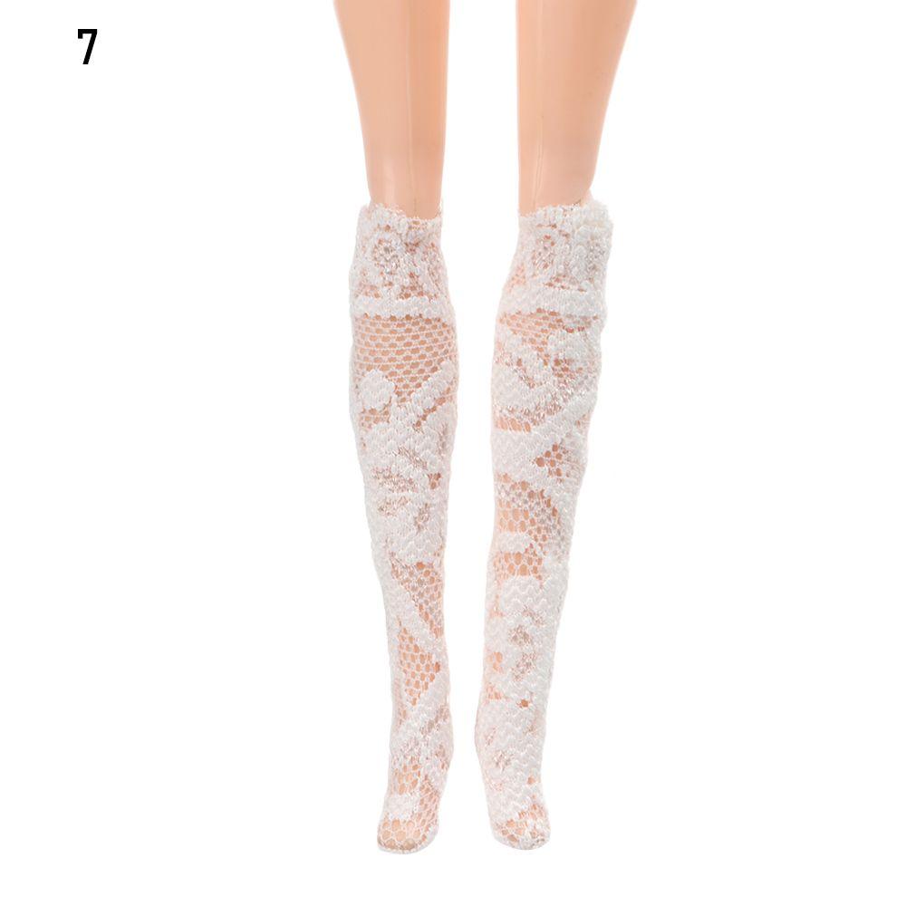 Decoration Toys DIY Christmas Gift Doll's Clothes Accessories 1/6 Doll Stockings Lace Socks