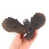 1 Piece Outdoor Eagle Figurine Hanging Bird Deterrent Plastic Eagle Ornament Vivid Flying Bird Hawk Decoy Garden Scarecrow