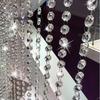 Romantic Hanging Clear Acrylic Bead Garland Wedding Supplies Exquisite Home Decoration Fashion Party Decor