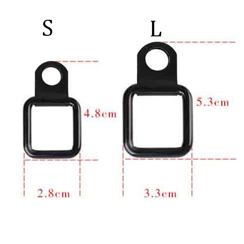 8Pcs RV Cargo Hook Tie Down Ring Metal Pull Hook Lashing Ring Heavy Load D Ring Trailer Anchors