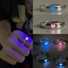 2023 Luxury Shining Love Ring Glow Nightclub Girl Lovely Elegant Ring Gift Party Punk Y2K Fashion Valentine Ring European Fluorescent Gloss Holiday