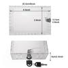 Acrylic Box Easy To Install PS Material 7.2*5 Inches