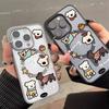 Doodle Cute Puppy Suitable for Apple Iphone16promax Mobile Phone Case Apple 15 Protective Case 14 Magnetic Shell