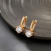 Light Luxury Flower Earrings, Exquisite And High-end Light Luxury Flower Earrings Petal Earrings
