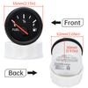 52MM Fuel Level Gauge Red Backlight Pointer Oil Tank Meter Auto Marine Boat Car 12V 24V Used with Sensors Fuel Tank Level Gauge