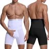 Beatit Men Boxer Shaper Compression Pants High Waist Belly Control Exercise Training