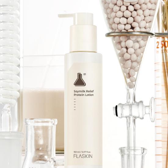 Plaskin White Soy Milk Relief Protein Lotion 150ml