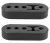 Muffler Hanger Mount, Set of 2, Reinforced 4 Holes, Muffler Bushing, Adjustable Height 3