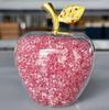 Статуэтка Яблока Блестящий Хрусталь Домашний Декор Украшения на Сочельник Подарок Украшения на Сочельник Домашнее Настольное Украшение 2025