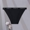 FINETOO 1PC Women's Cotton Panties S-XL Low-Rise Waffle Underwear Sexy Letter Briefs Ladies Comfortable Panties Female Lingerie