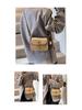 Oil Wax Leather Retro Shoulder Bag - Women's Small Square Bag for Spring 2025 Festival Fashion.