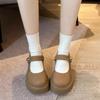 Fashion Japanese Style Lolita Platform Women's Shoes Mary Jane Ladies Pumps with Medium Heels Round Toe Gothic On Offer Genuine Mark 39