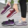 Shoes Women's Single Shoes 2025 Summer New Middle-aged and Elderly Mother Shoes Velcro Soft Sole Breathable Casual Foreign Trade Women's Shoes
