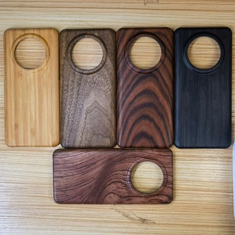 Aramid Fiber Wooden Case for Huawei Mate50 Pro - Timeless Design