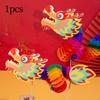 Chinese Paper Dragon Pick Toys Year Garland Decoration for Party Spring Festival