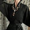 Tang Ming Song Dynasty Hanfu Ruyi Pendant Pearl Long Tassel Necklace Chinese Style Necklace  Hanfu